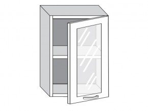 1.50.3 Шкаф настенный (h=720) на 500мм с 1-ой стекл. дверцей в Полевском - polevskoj.magazinmebel.ru | фото