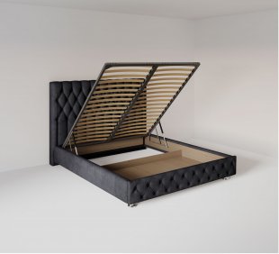 Кровать Версаль 1.4 м с подъемным механизмом в Полевском - polevskoj.magazinmebel.ru | фото - изображение 5