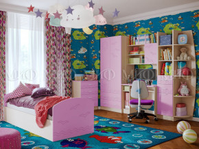 Детская комната Юниор-2 Сиреневый в Полевском - polevskoj.magazinmebel.ru | фото - изображение 1