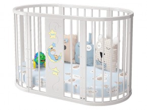 Детская кроватка белая Эстель в Полевском - polevskoj.magazinmebel.ru | фото