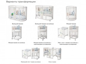 Детская кроватка белая Эстель в Полевском - polevskoj.magazinmebel.ru | фото - изображение 2