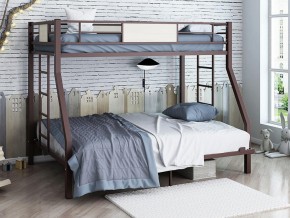 Двухъярусная кровать Гранада 140 коричневый в Полевском - polevskoj.magazinmebel.ru | фото
