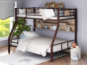 Двухъярусная кровать Гранада-1П коричневый в Полевском - polevskoj.magazinmebel.ru | фото