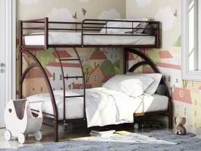 Двухъярусная кровать Виньола 2 Коричневая в Полевском - polevskoj.magazinmebel.ru | фото
