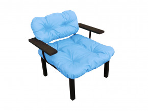 Кресло Дачное голубая подушка в Полевском - polevskoj.magazinmebel.ru | фото