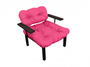 Кресло Дачное розовая подушка в Полевском - polevskoj.magazinmebel.ru | фото
