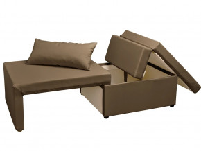 Кресло-кровать Милена рогожка brown в Полевском - polevskoj.magazinmebel.ru | фото - изображение 3