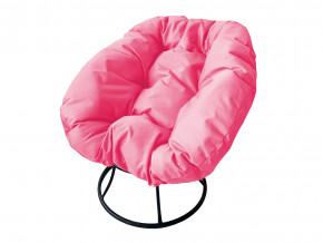 Кресло Пончик без ротанга розовая подушка в Полевском - polevskoj.magazinmebel.ru | фото - изображение 1