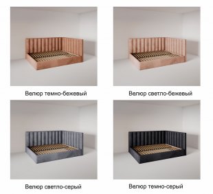 Кровать Вертикаль угловая 0.8 м с ортопедическим основанием в Полевском - polevskoj.magazinmebel.ru | фото - изображение 6