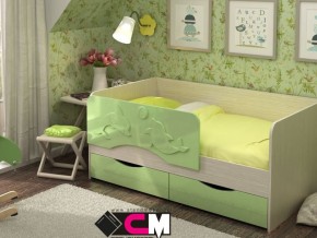 Кровать детская Алиса КР 812 зеленая 1600 в Полевском - polevskoj.magazinmebel.ru | фото