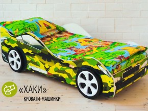Кровать детская машина Хаки в Полевском - polevskoj.magazinmebel.ru | фото - изображение 2