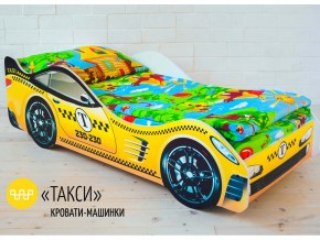Кровать детская машина Такси в Полевском - polevskoj.magazinmebel.ru | фото - изображение 1