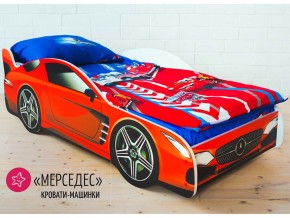 Кровать детская машинка Мерседес в Полевском - polevskoj.magazinmebel.ru | фото