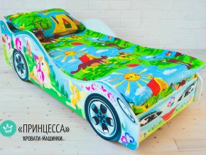 Кровать детская машинка Принцесса в Полевском - polevskoj.magazinmebel.ru | фото