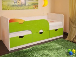 Кровать детская Минима лайм в Полевском - polevskoj.magazinmebel.ru | фото - изображение 1