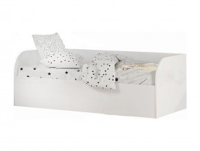 Кровать детская с подъёмным механизмом КРП-01 белая в Полевском - polevskoj.magazinmebel.ru | фото
