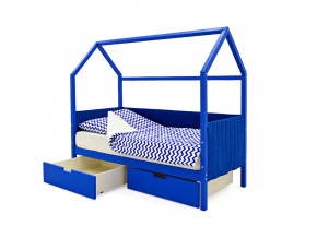 Кровать-домик мягкий Svogen с ящиками синий в Полевском - polevskoj.magazinmebel.ru | фото - изображение 3