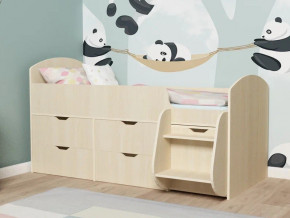 Кровать Малыш-7 Дуб в Полевском - polevskoj.magazinmebel.ru | фото - изображение 1
