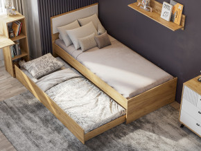 Кровать одинарная Милан выкатная с настилом в Полевском - polevskoj.magazinmebel.ru | фото