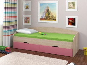 Кровать Соня 2 сонома-розовый в Полевском - polevskoj.magazinmebel.ru | фото