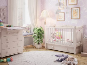Кроватка детская белая Джулия в Полевском - polevskoj.magazinmebel.ru | фото - изображение 2