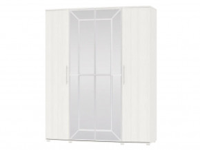 Шкаф 4-х дверный Амели 4-5200 Рамух белый в Полевском - polevskoj.magazinmebel.ru | фото - изображение 1